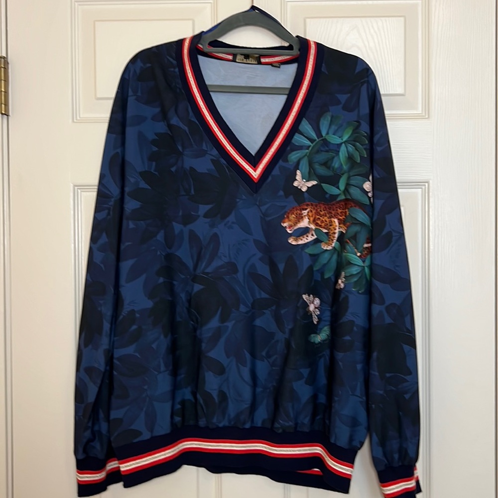 Ted Baker Jaguar Print Pullover Top